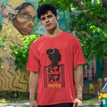 Har Har Mahadev -Mens T-shirt