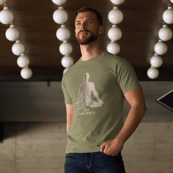 Inner Journey Mens Printed Yoga T-shirts