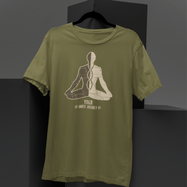 Inner Journey Mens Printed Yoga T-shirts
