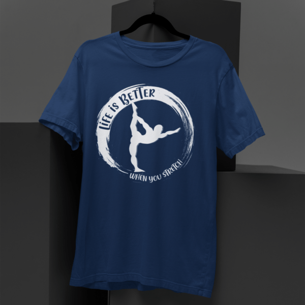 Mens Printed Yoga T-shirt